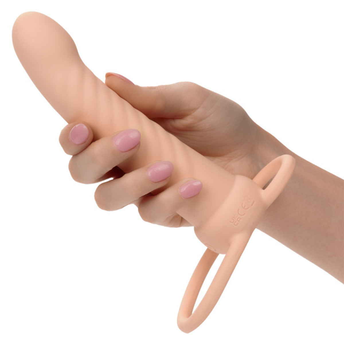 CalExotics® Performance Maxx Rechargeable Ribbed Dual Penetrator