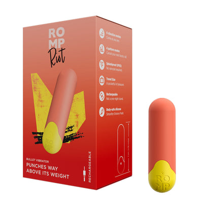 ROMP® Riot Bullet Vibrator – Orange