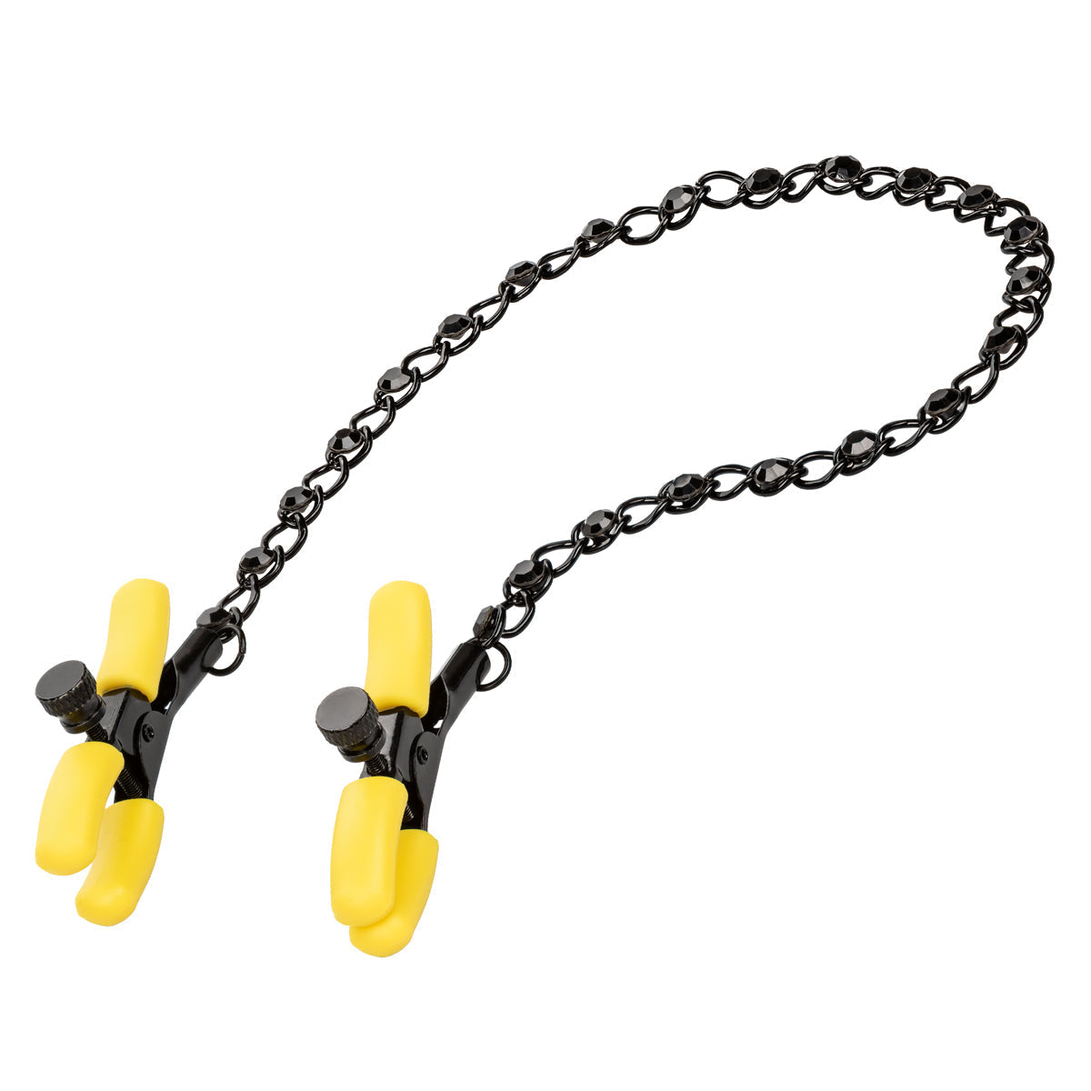 CalExotics® - Boundless - Nipple Teasers Clamps - Black/Yellow