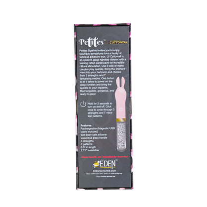 Eden Novelties - Petites Petites Lil’ Cottontail Vibrator - Pink