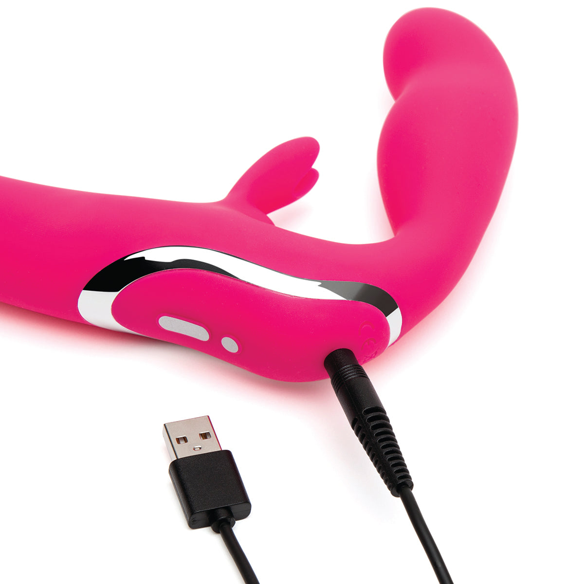 Happy Rabbit - Strapless Strap-On - Pink