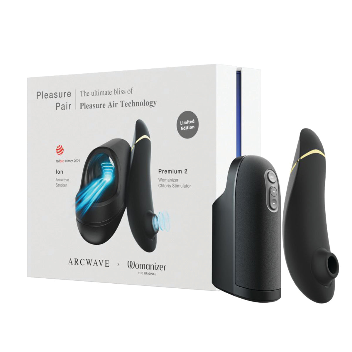 Arcwave® X We-Vibe® - Limited Edition - Pleasure Pair Kit - Black
