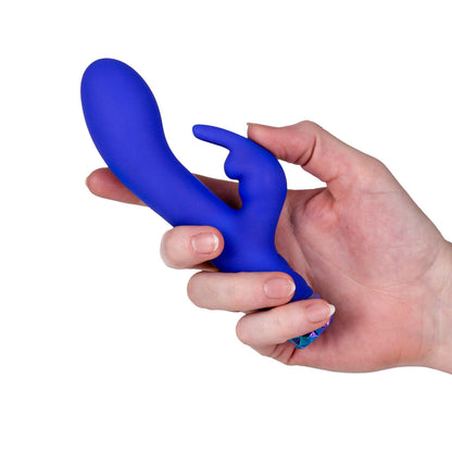 M’Lady Stud Bunny Vibrator - Blue
