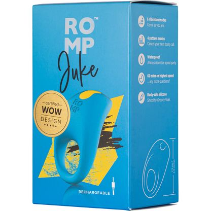 ROMP® Juke Vibrating Ring – Blue